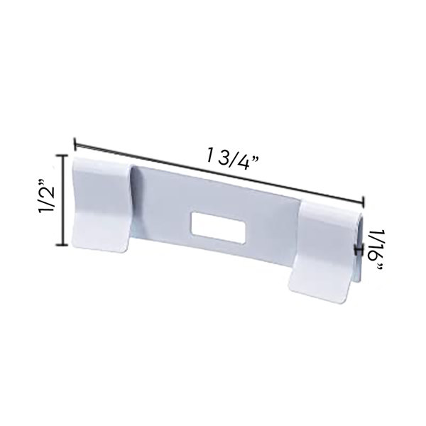 Symple Stuff Moxee Vertical Blind Repair Clips White 15 Piece Pack Wayfair Canada